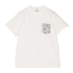 綿100％刺繍ポケットTシャツ SNS22-303Y
