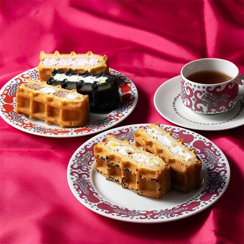 ●ワッフルケーキ 敬老の日10個セット（メッセージカード付き）/R.L waffle cake