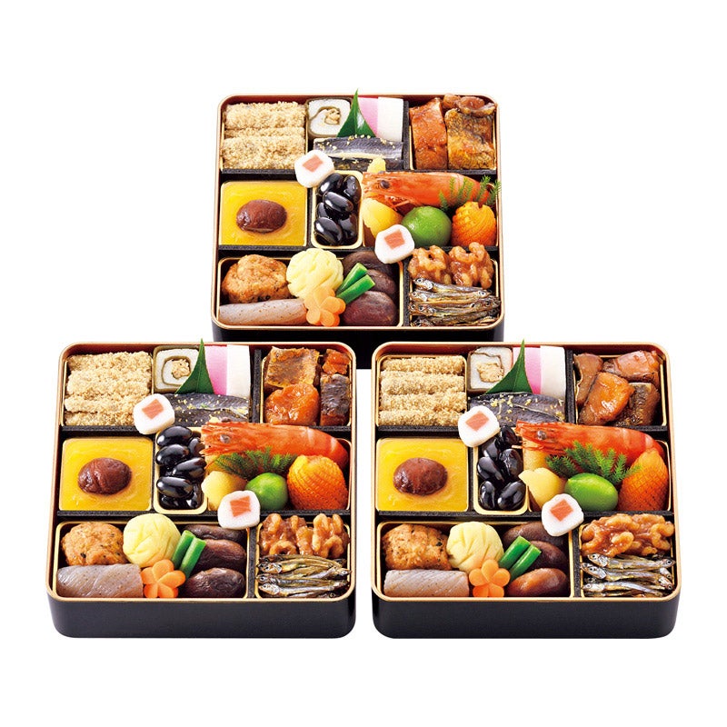 （千 077-054）下鴨茶寮/和風個食おせち三客セット★