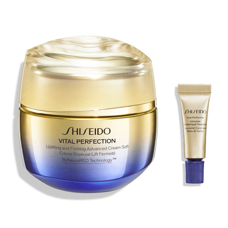 SHISEIDO バイタルパーフェクション モイスチャライザー＆シワ改善クリームキット（アドバンスクリーム ソフト）（限定品）