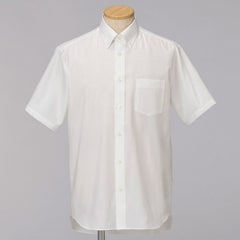半袖ワイシャツ（白）（中高男子共通夏制服）　成立中高<学生服>