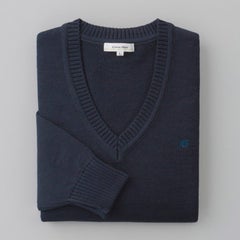 セーター（紺）（高校男女共通冬制服）　成立中高<学生服>
