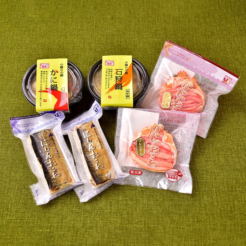 小樽水産/加工グランプリ受賞 おこわと海鮮鍋のセット