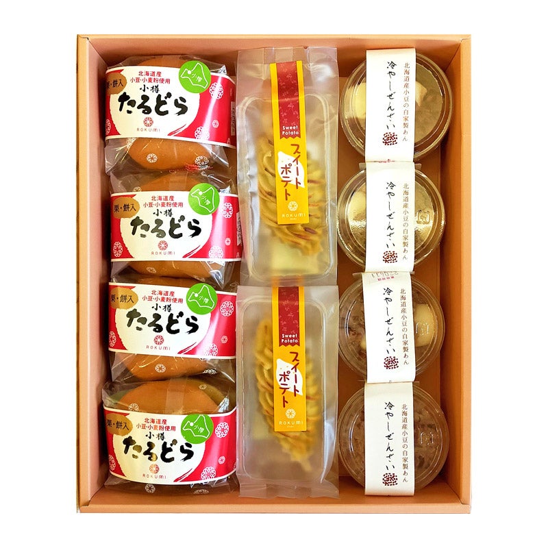小樽菓子舗/六美人気商品三種セット