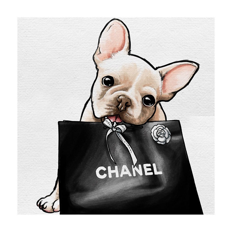 ポップアート　Frenchie Glam
