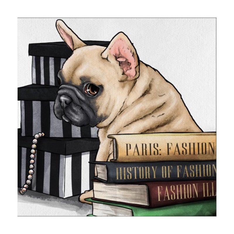 ポップアート　FASHION BOOKS FRENCHIE