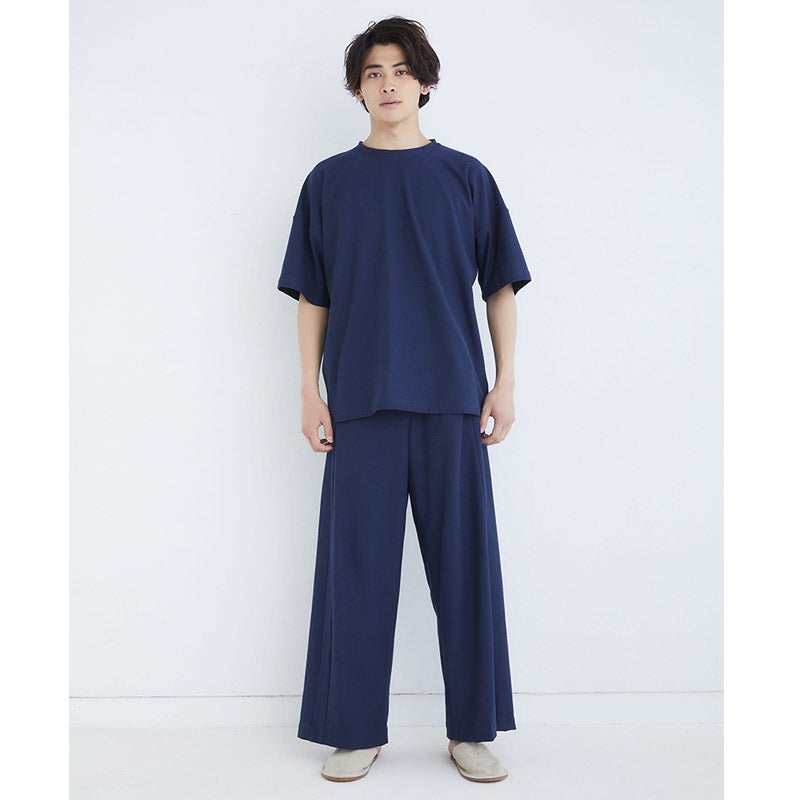 ロイヤルオーガニックコットン Tシャツ ネイビー