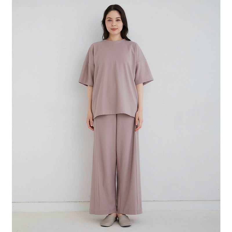 ロイヤルオーガニックコットン Tシャツ グレージュ