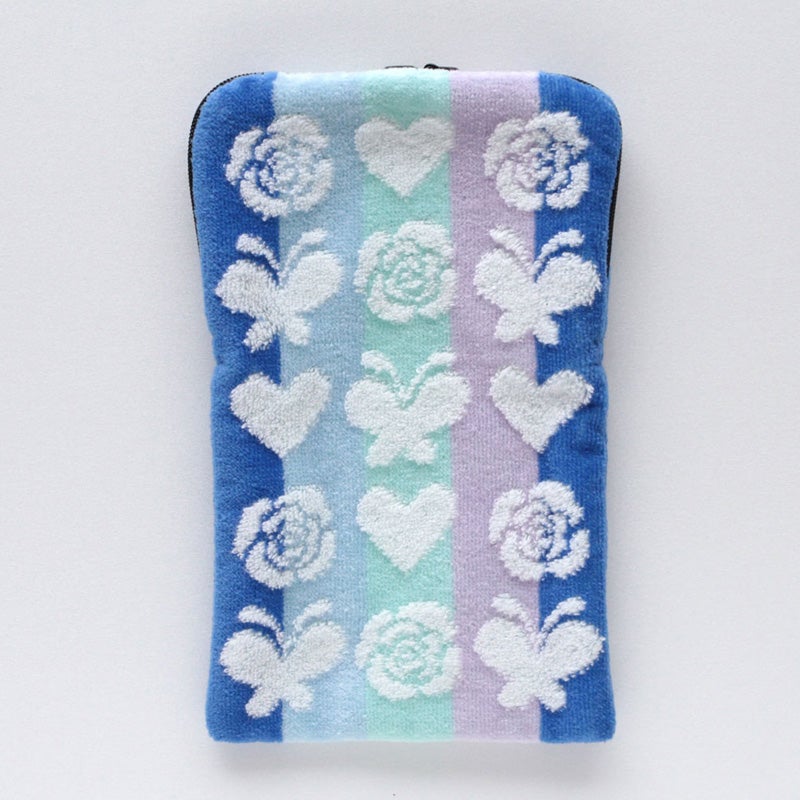 ANNA SUI アナスイ（ハンカチ・雑貨） ファスナー付きタオル