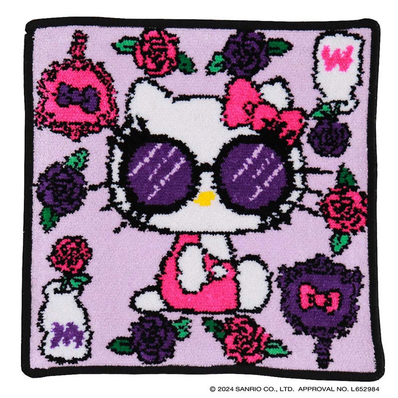 ANNA SUI × HELLO KITTY シェニール織 タオルハンカチ 0002