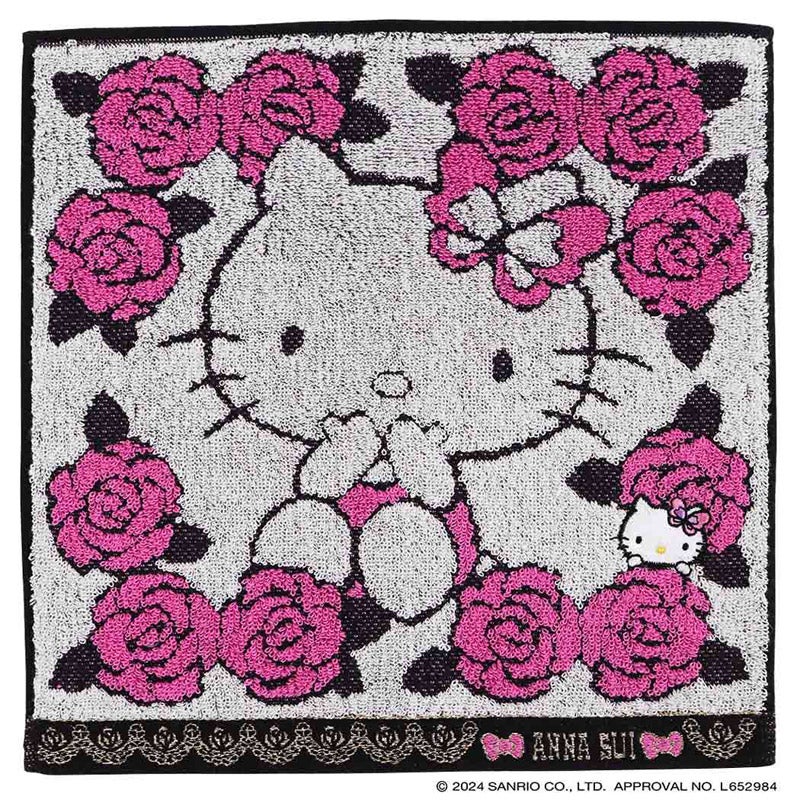 ANNA SUI × HELLO KITTY タオルハンカチ 0001