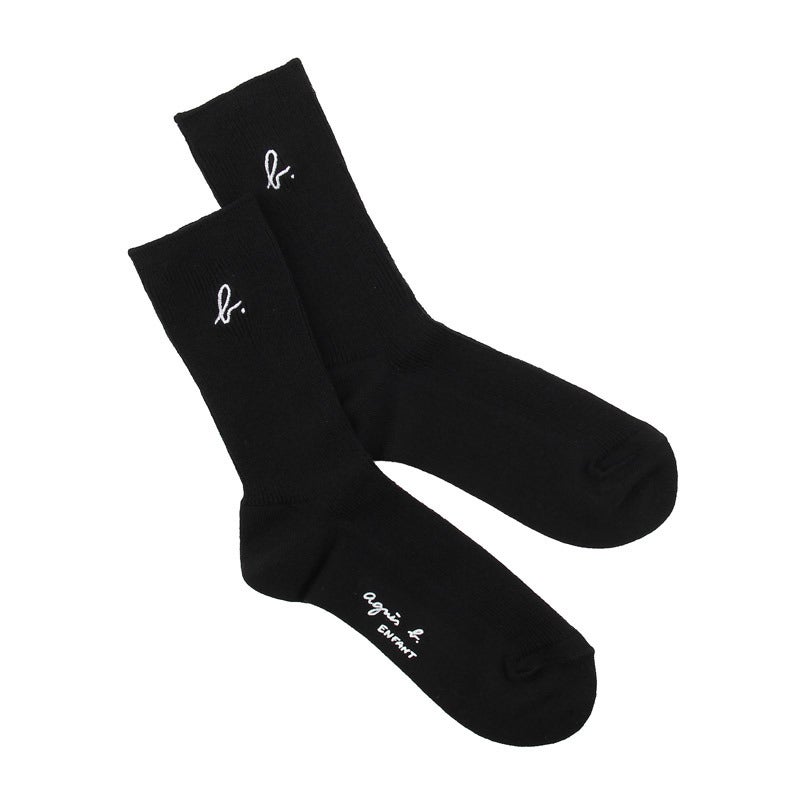 アニエスベーアンファン 靴下bロゴ（黒） 通販 - 西武・そごうの公式ショッピングサイト e.デパート