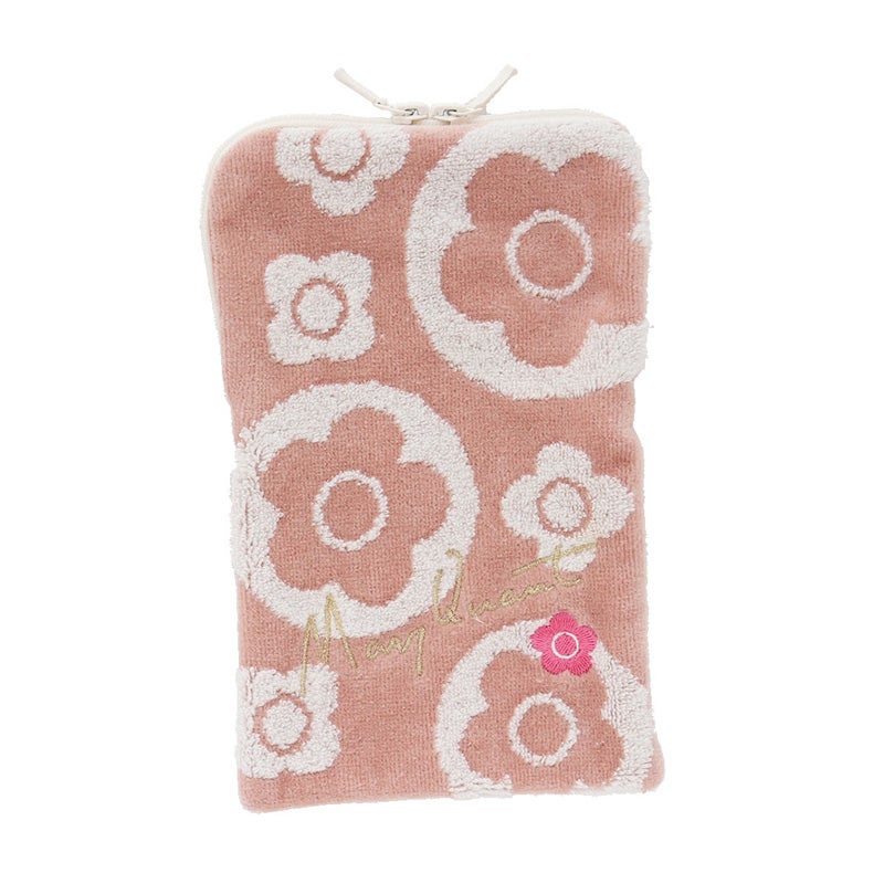 MARY QUANT（ハンカチ・雑貨）／ファスナー付きタオル