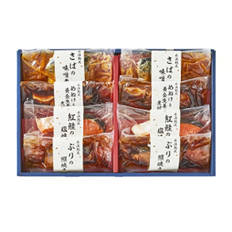 山陰大松 氷温熟成 煮魚・焼魚ギフトセット8切 NYG-8