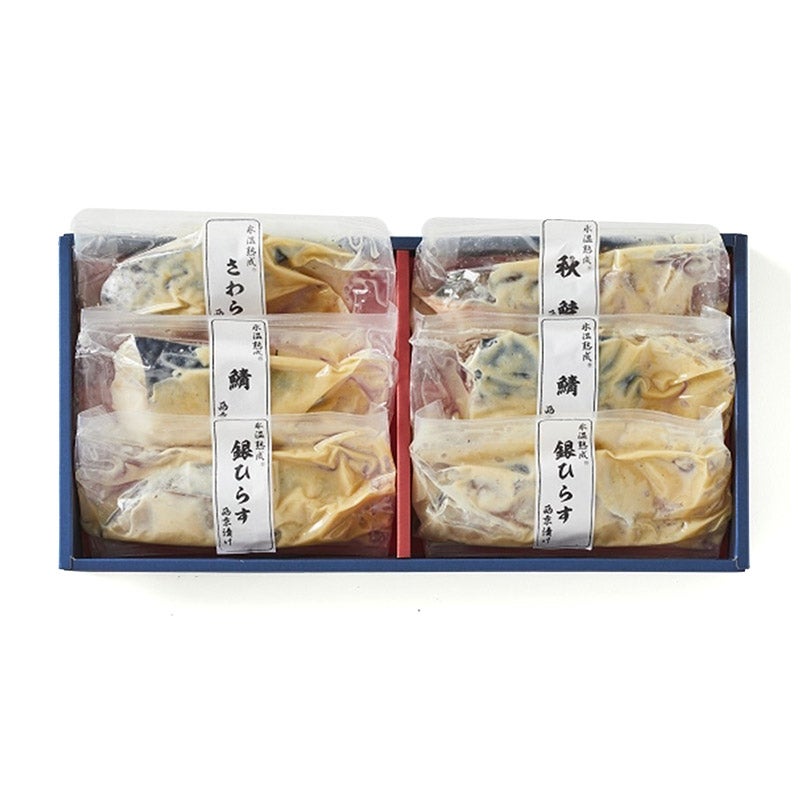 山陰大松 氷温熟成 西京漬けギフトセット6切 SSK-6