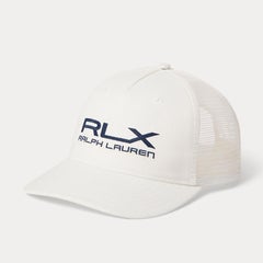 【RLX】メンズ/ロゴ ツイル トラッカー キャップ