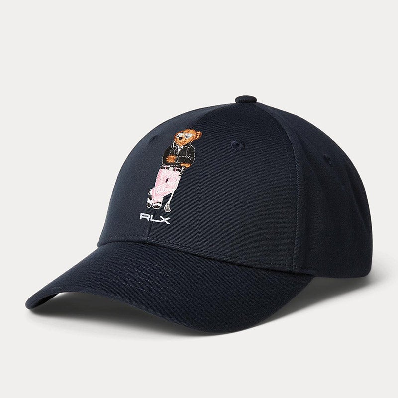 【RLX】ウイメンズ/エンブロイダリー Polo ベア ツイル キャップ