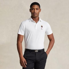 【RLX】メンズ/テーラード フィット Polo ベア ポロシャツ