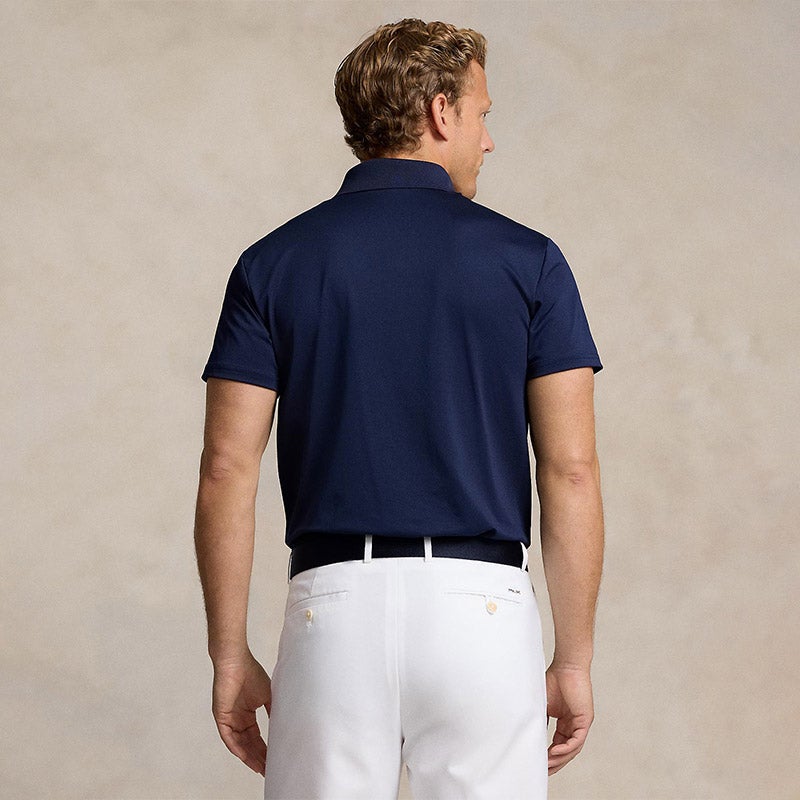 JOB POLO ~機能性鹿の子を使用した上品POLO~ ネイビー S-Regular
