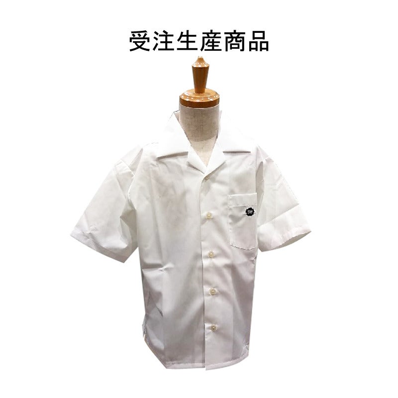 【受注生産】男子半袖開襟シャツ(100A・100B～120B・170B)　　淑徳小学校<学生服>