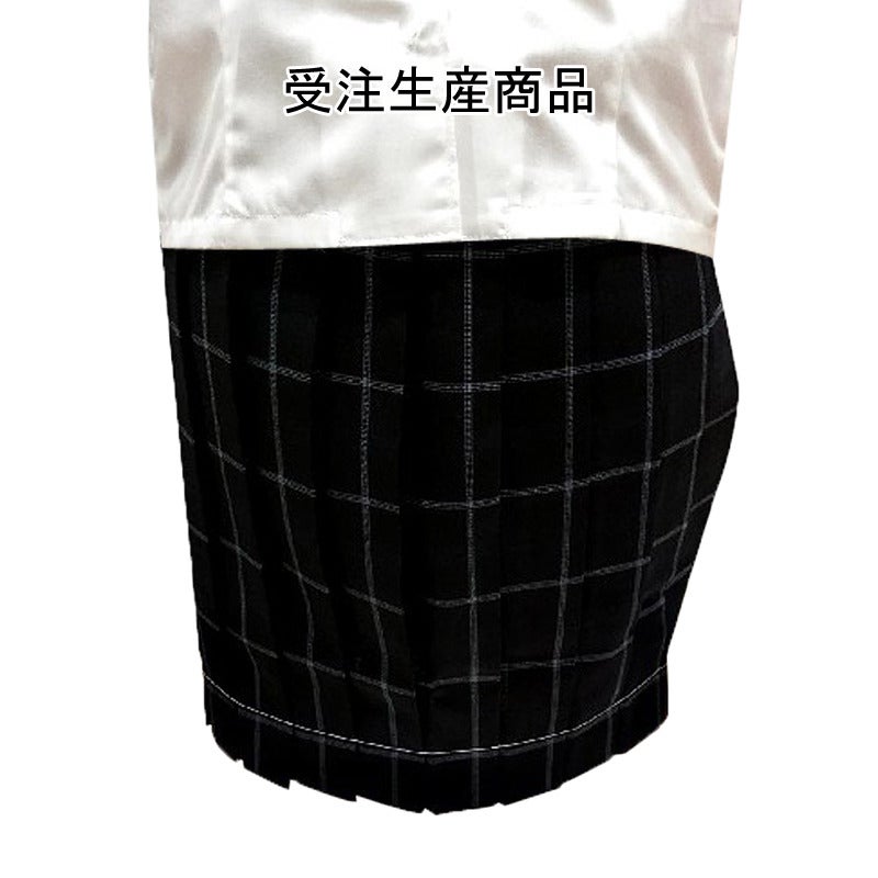 【受注生産】女子夏スカート（紺チェック）（110A・110B～130B・170B）　淑徳小学校<学生服>