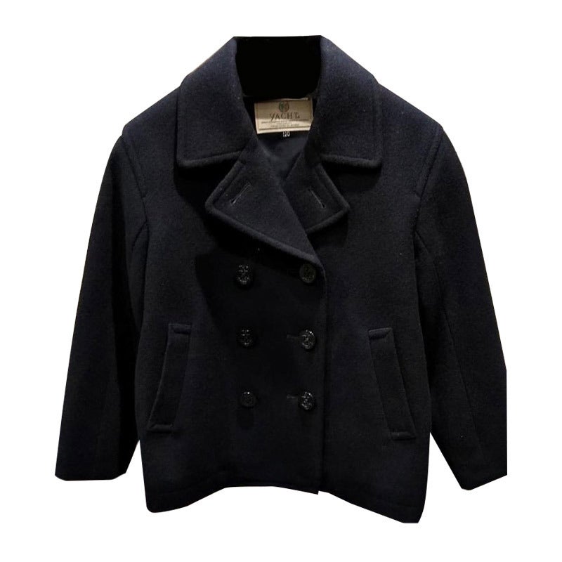 【受注生産】男女共通Pコート　淑徳小学校<学生服>