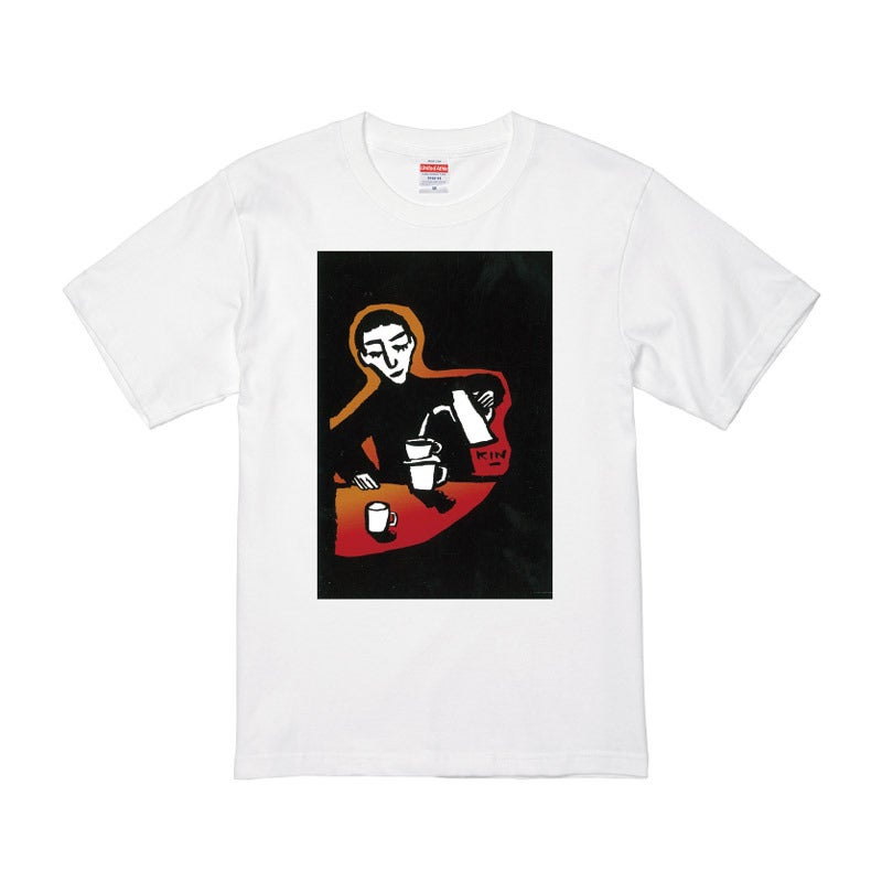 キンシオタニ  Ｔシャツ（キッズ・KINSHIO-8 ホワイト）