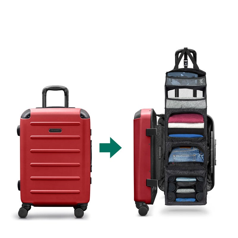 SOLGAARD Trunk Closet M （中型60L）時短スーツケース - 旅行かばん 