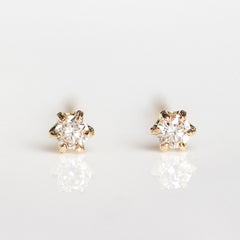 Tiny Diamond Pierce 0.05ct | K18