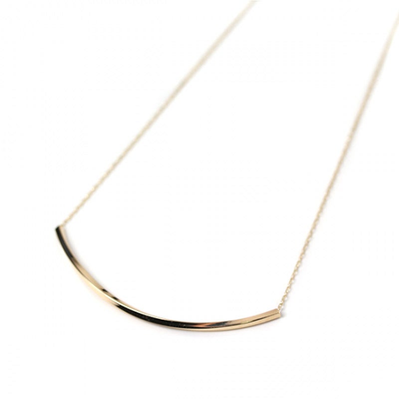 Line Necklace | K10YG