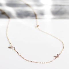 【西武池袋本店限定】Nudie Diamond Necklace Champagne Diamond 0,25ct | K10YG