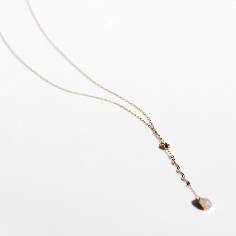 【西武池袋本店限定】Opal Long Necklace | K10YG