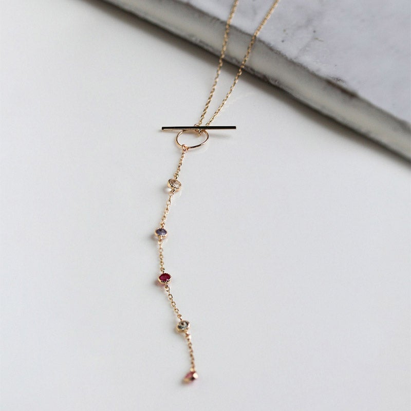 cui-cui(キュイキュイ) Multi Color Stone Necklace 通販 - 西武