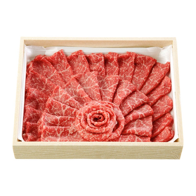 ◎秋田由利牛モモしゃぶしゃぶ肉350g入り（AYS-1）