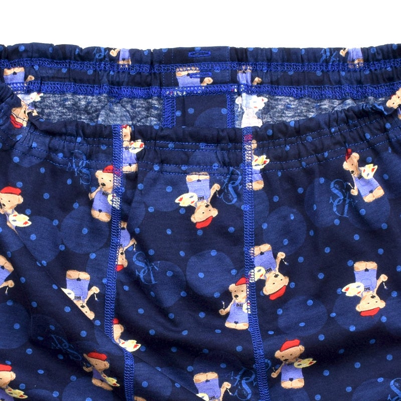 てっちゃん様 DAKS(紳士洋品) 【日本製】綿100％天竺プリント柄ニット