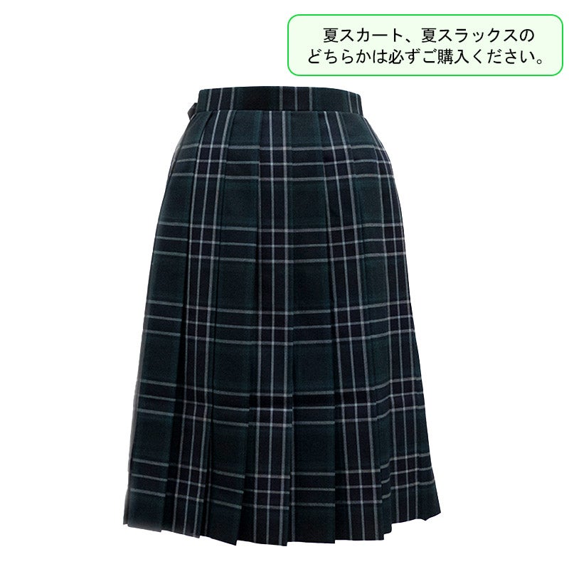 【新入生】夏スカート[選択購入品]　文京中高<学生服>