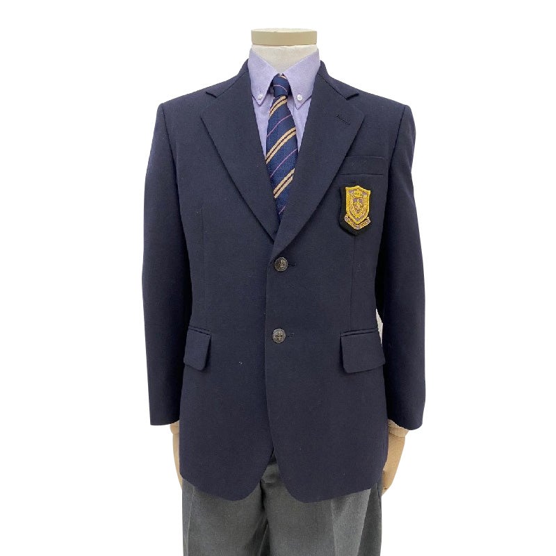【新モデル】ブレザー（エンブレム付　濃紺）　立教新座中高<学生服>