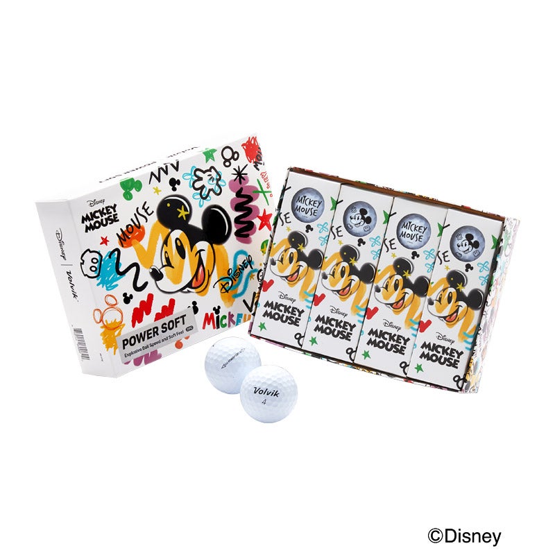 【Volvik】DISNEY MICKEY POWER SOFT DZ