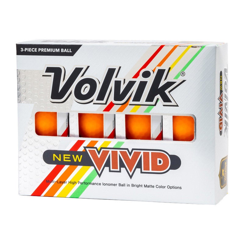 【Volvik】VIVID P ORG/ゴルフボール 1ダース12球入り