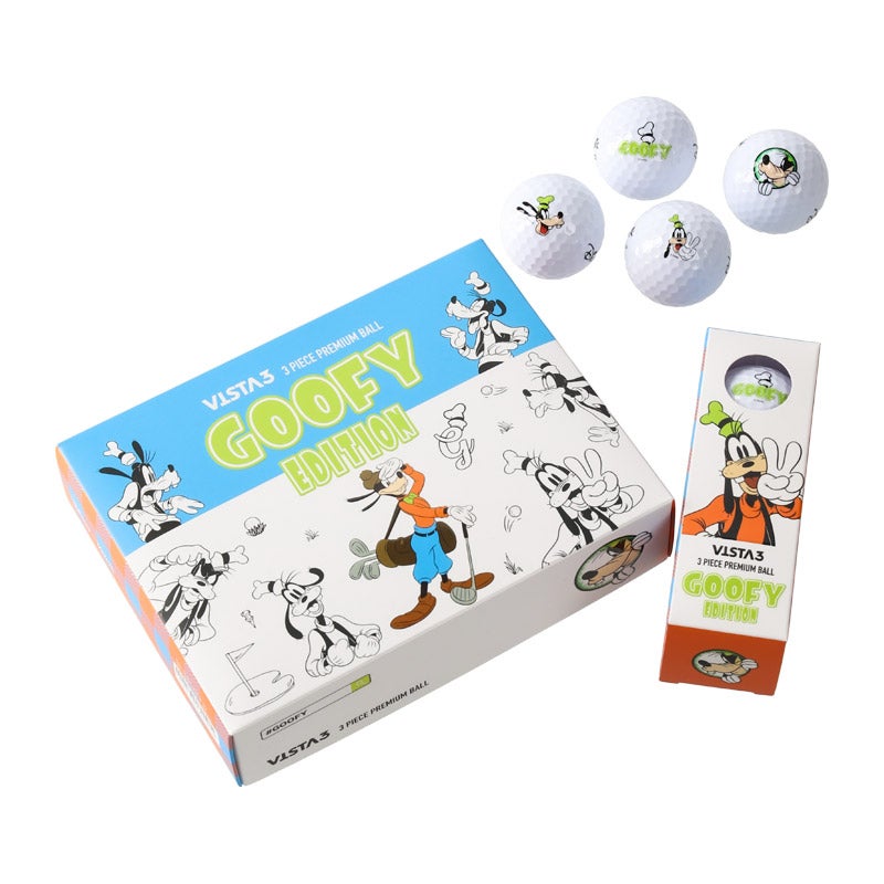 【Volvik】DISNEY GOOFY GOLF DZ PACK/ゴルフボール 1ダース12球入り