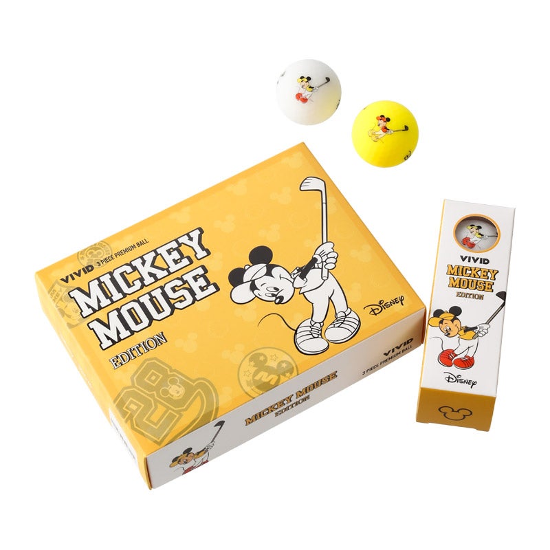 FDR GOLF SELECT 【Volvik】DISNEY MICKEY GOLF DZ PACK/ゴルフボール 1ダース12球入り 通販 -  西武・そごうの公式ショッピングサイト e.デパート