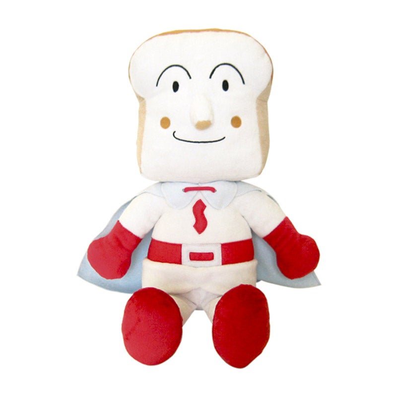 独特な店 吉徳のぬいぐるみ/キャラクターグッズ しょくぱんまん 抱き人形 ぬいぐるみ