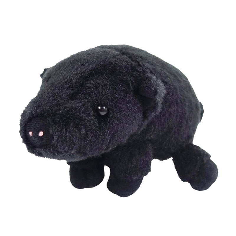 完璧わいふによる 吉徳のぬいぐるみ/キャラクターグッズ ブラック ぬいぐるみ ブタ ぬいぐるみ