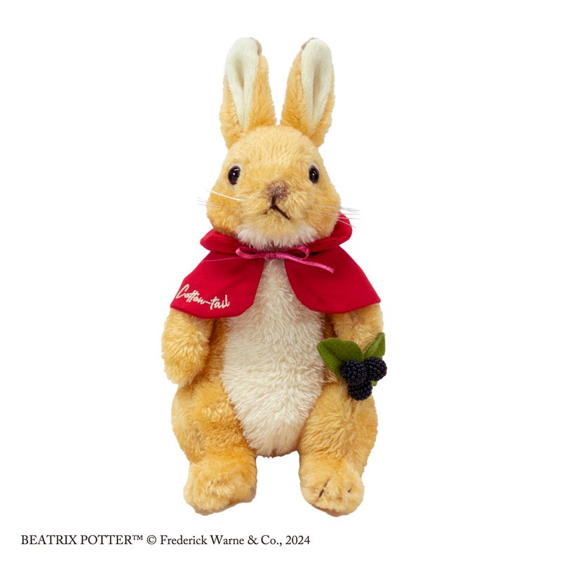ピンクハウス ピーターラビット カトンテール ぬいぐるみコサージュ2個セット 吉徳のぬいぐるみ/キャラクターグッズ ナチュラルシリーズ
