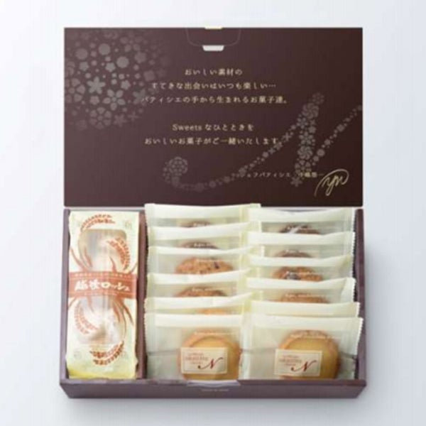 【新潟スイーツ・ナカシマ】新潟米粉のクッキーギフト<br>税込価格：4,860円