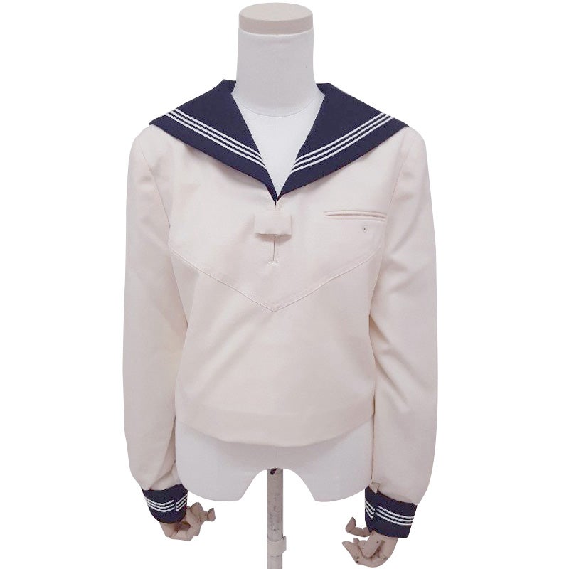 【受注生産】高校夏長袖セーラー（合服）　國學院大學久我山高等学校<学生服>