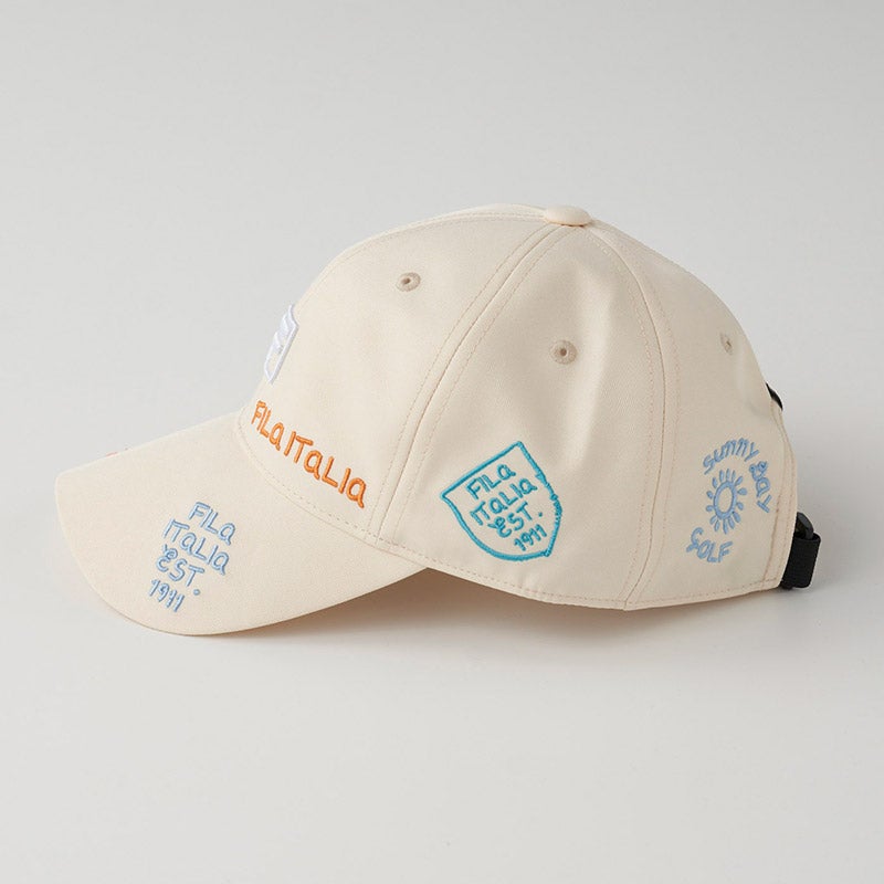 FILA GOLF(フィラ ゴルフ) 【メンズ】飛び柄刺繍キャップ 743905