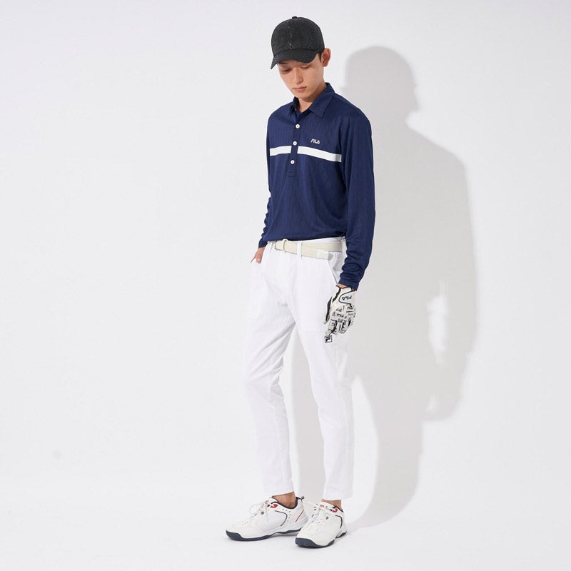 FILA GOLF(フィラ ゴルフ) 【メンズ】タイポプリントモックネック長袖