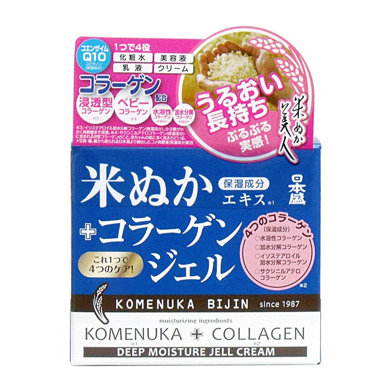 e.デパート日用雑貨 日本盛 米ぬか美人 コラーゲンジェル 100g 通販