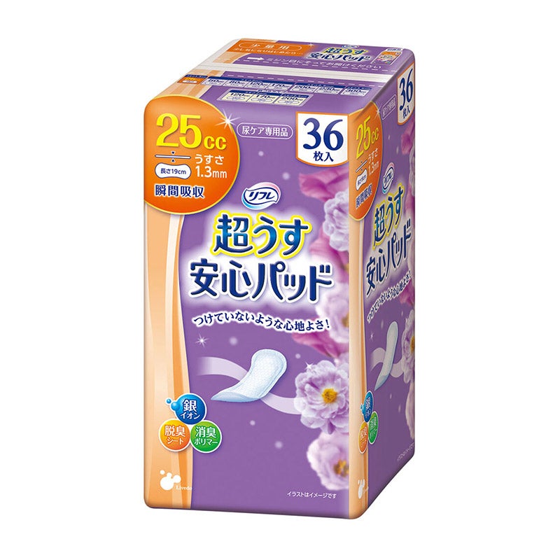 リフレ 超うす安心パッド 少量用 36枚入